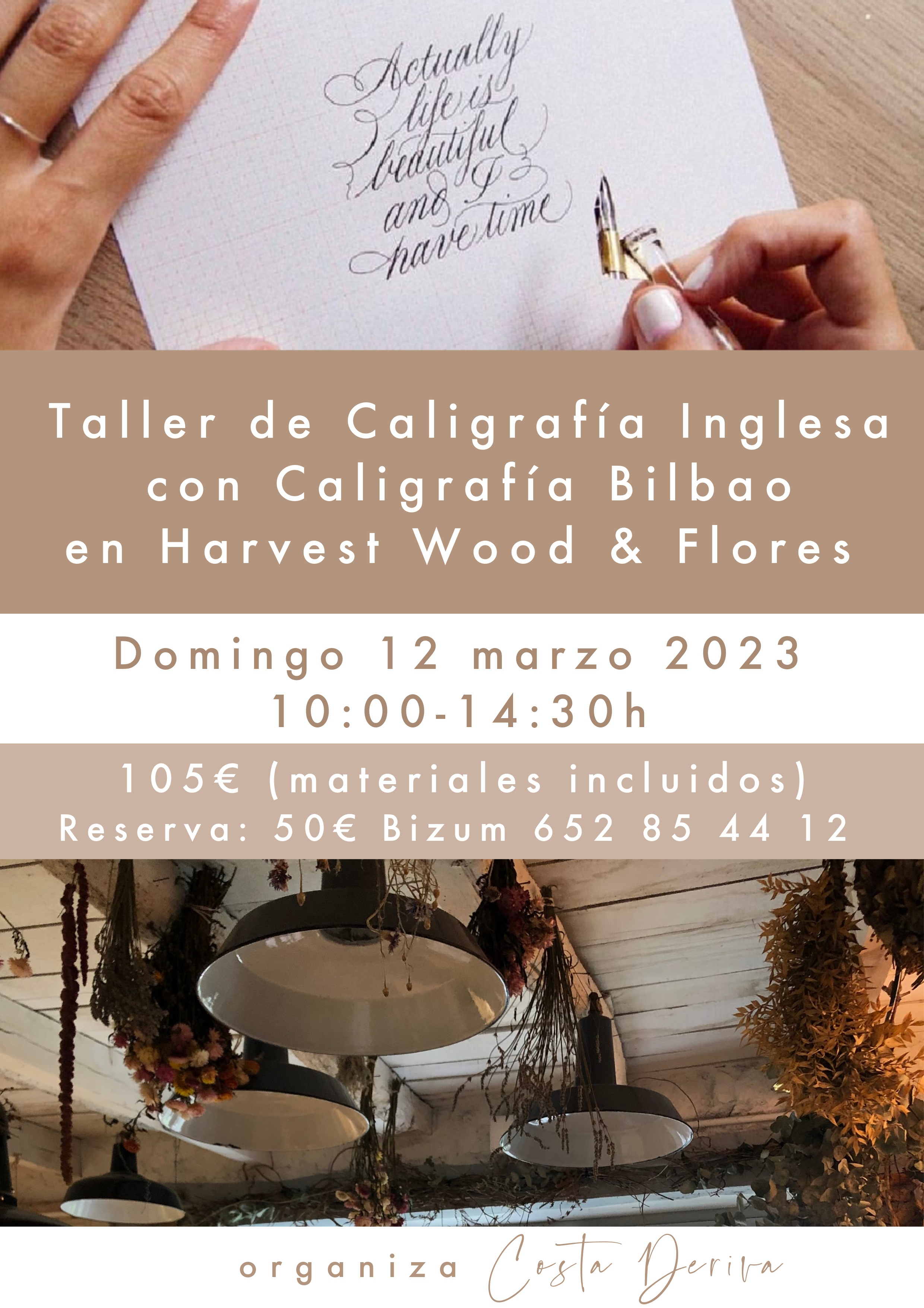 Taller de Caligrafía Inglesa