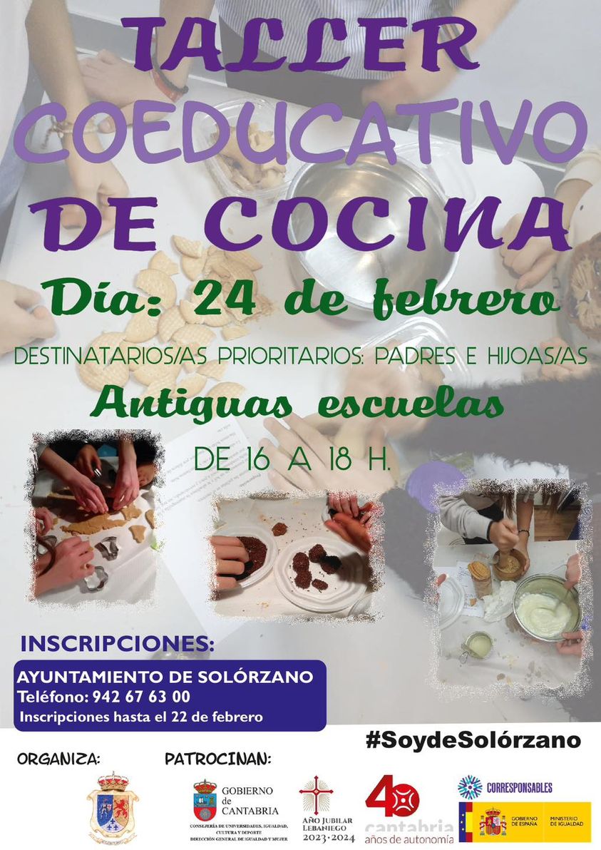 Taller Educativo de Cocina - 24 Febrero