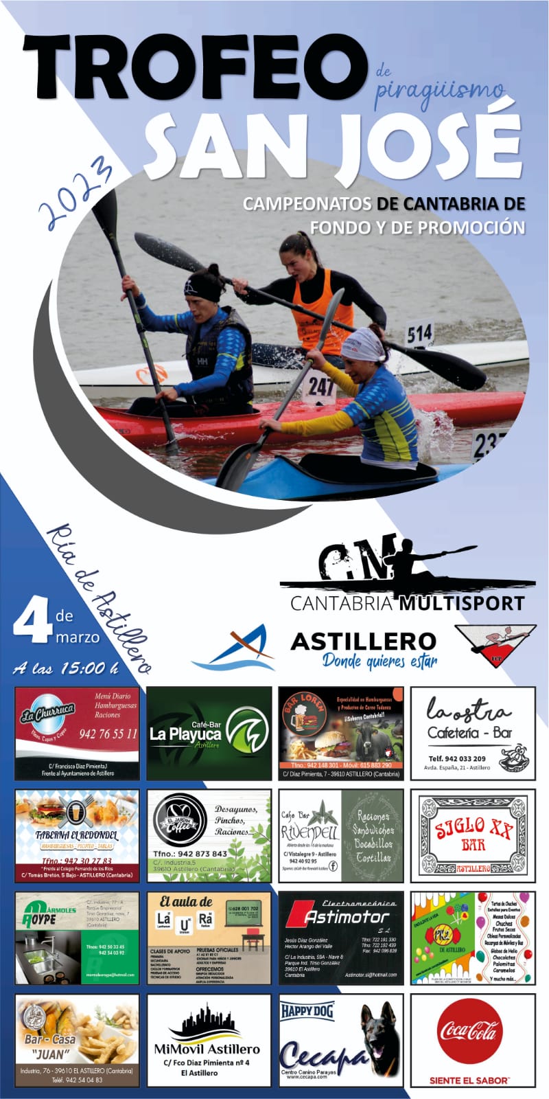 Trofeo San Jose Piragüismo 2023