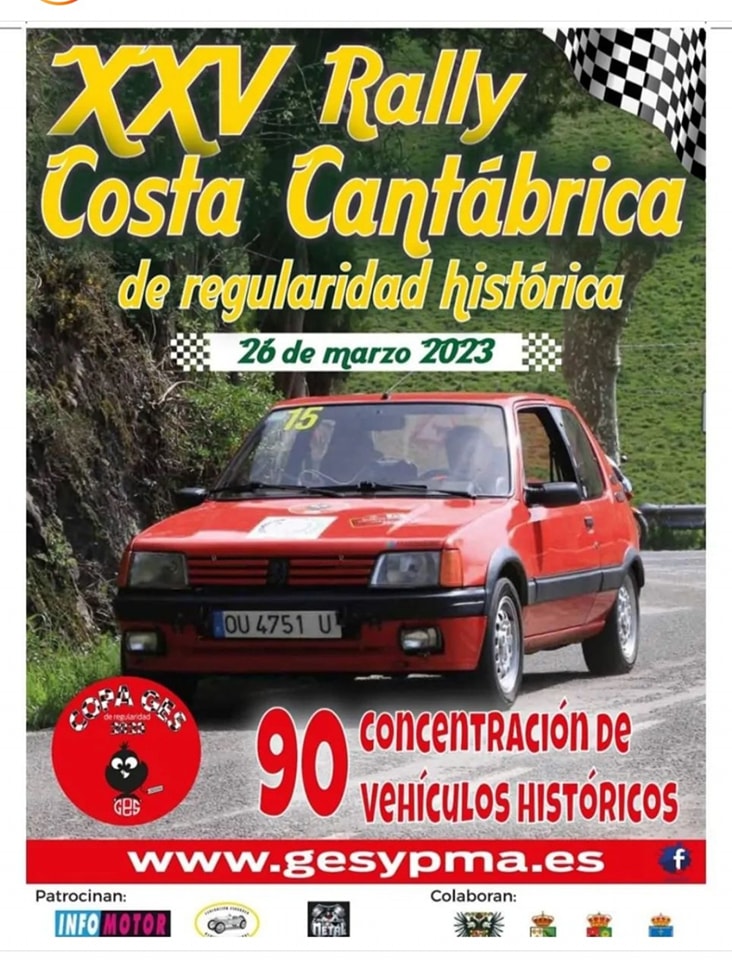 XXV Rally Costa Cantábrica de regularidad histórica