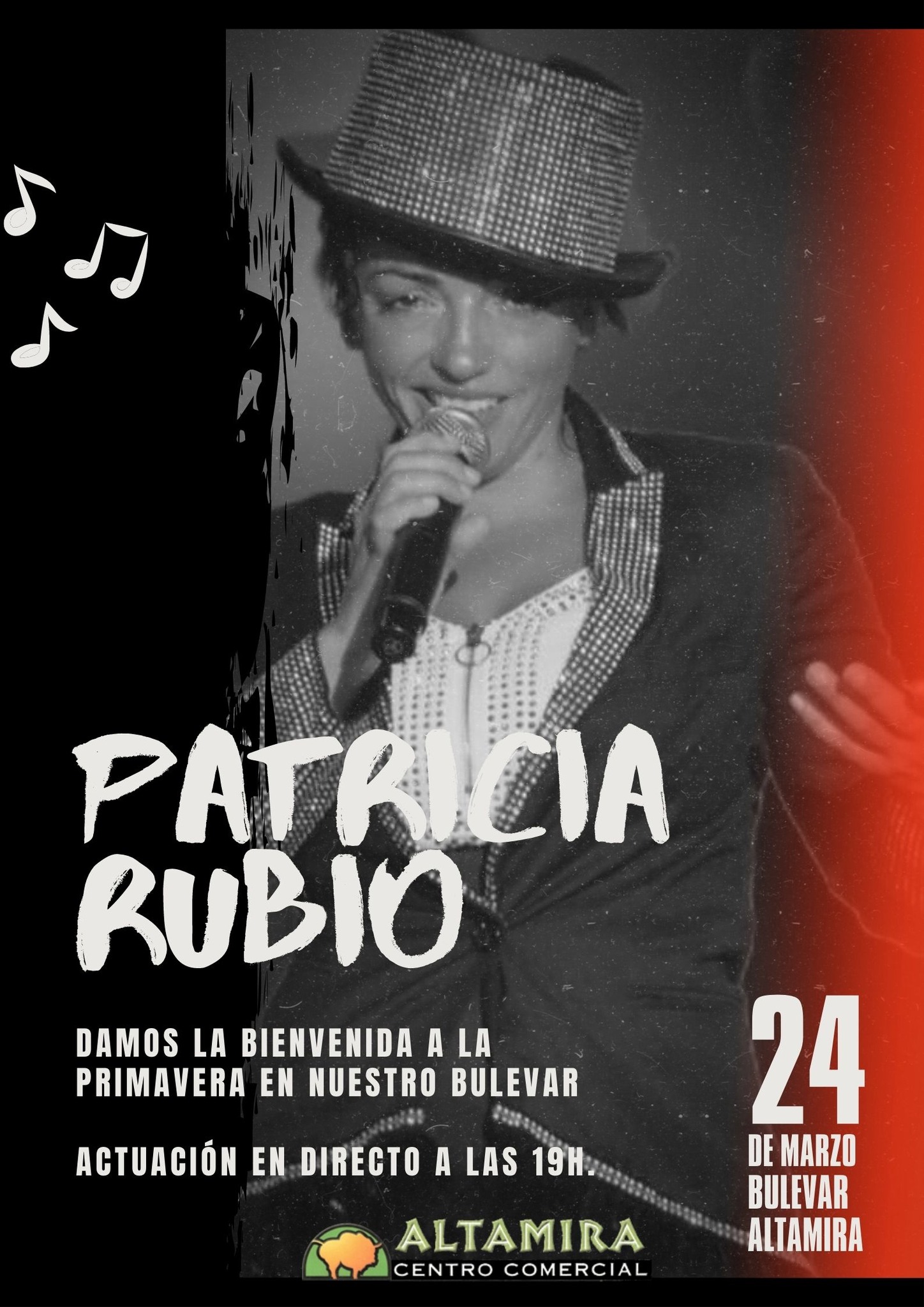 Concierto Patricia Rubio - 24 Marzo