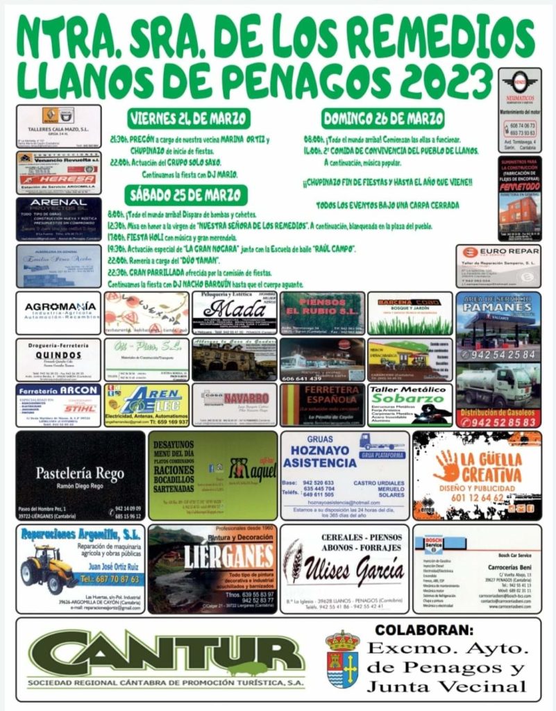 Ntra Señora de los Remedios – Llanos de Penagos 2023