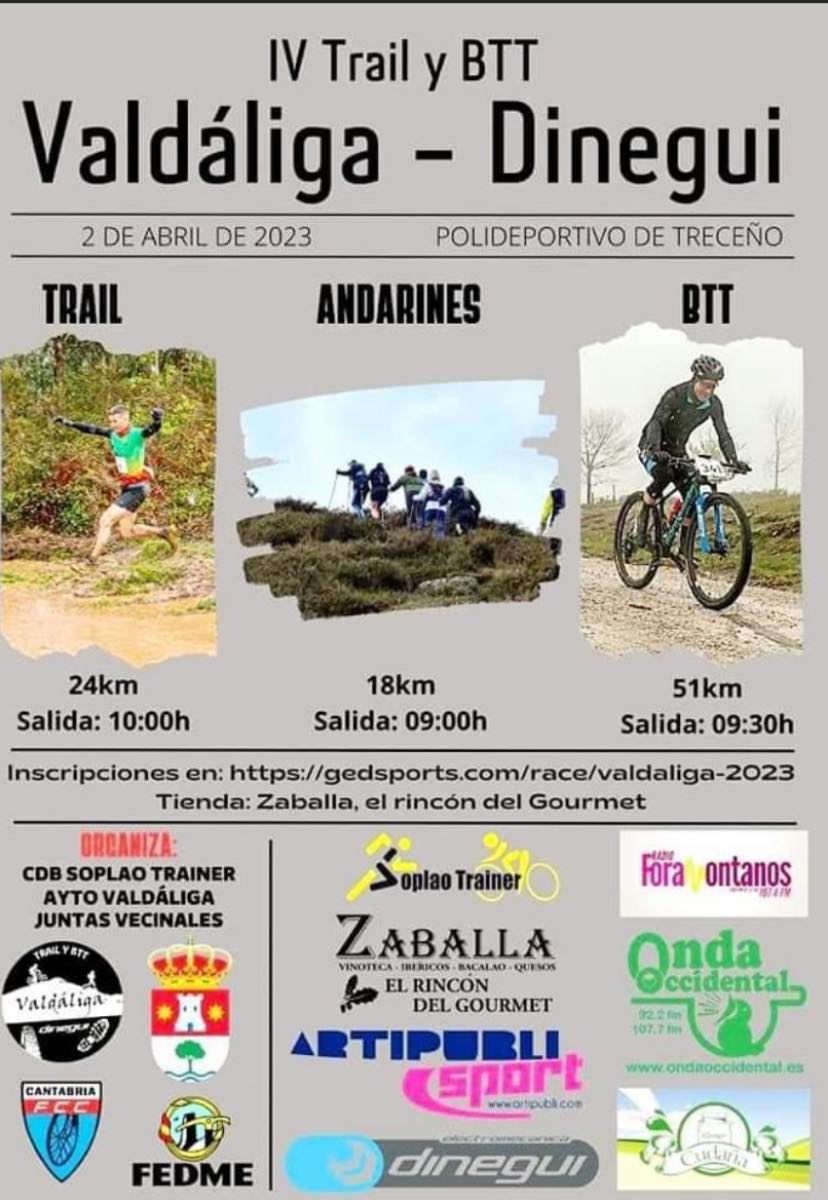 IV Trail y BTT Valdáliga – Dinegui