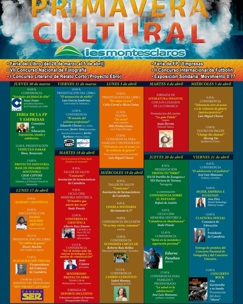 Primavera Cultural – IES Montesclaros