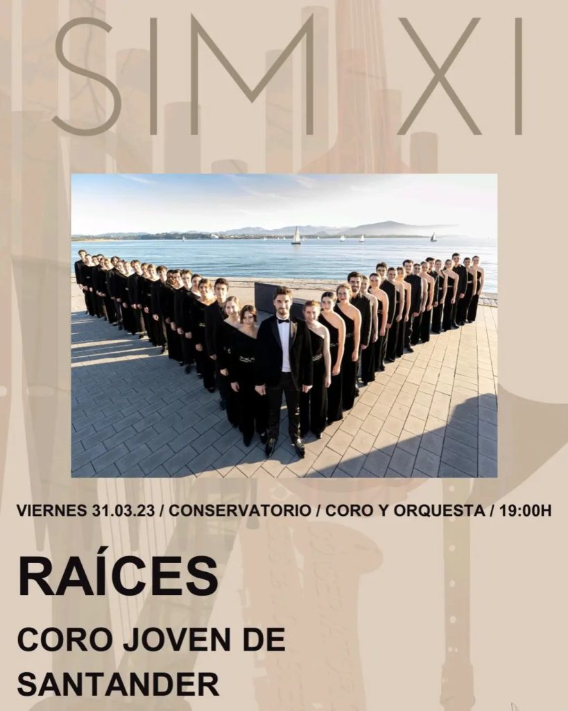 Raíces – Coro Joven de Santander – 31 Marzo