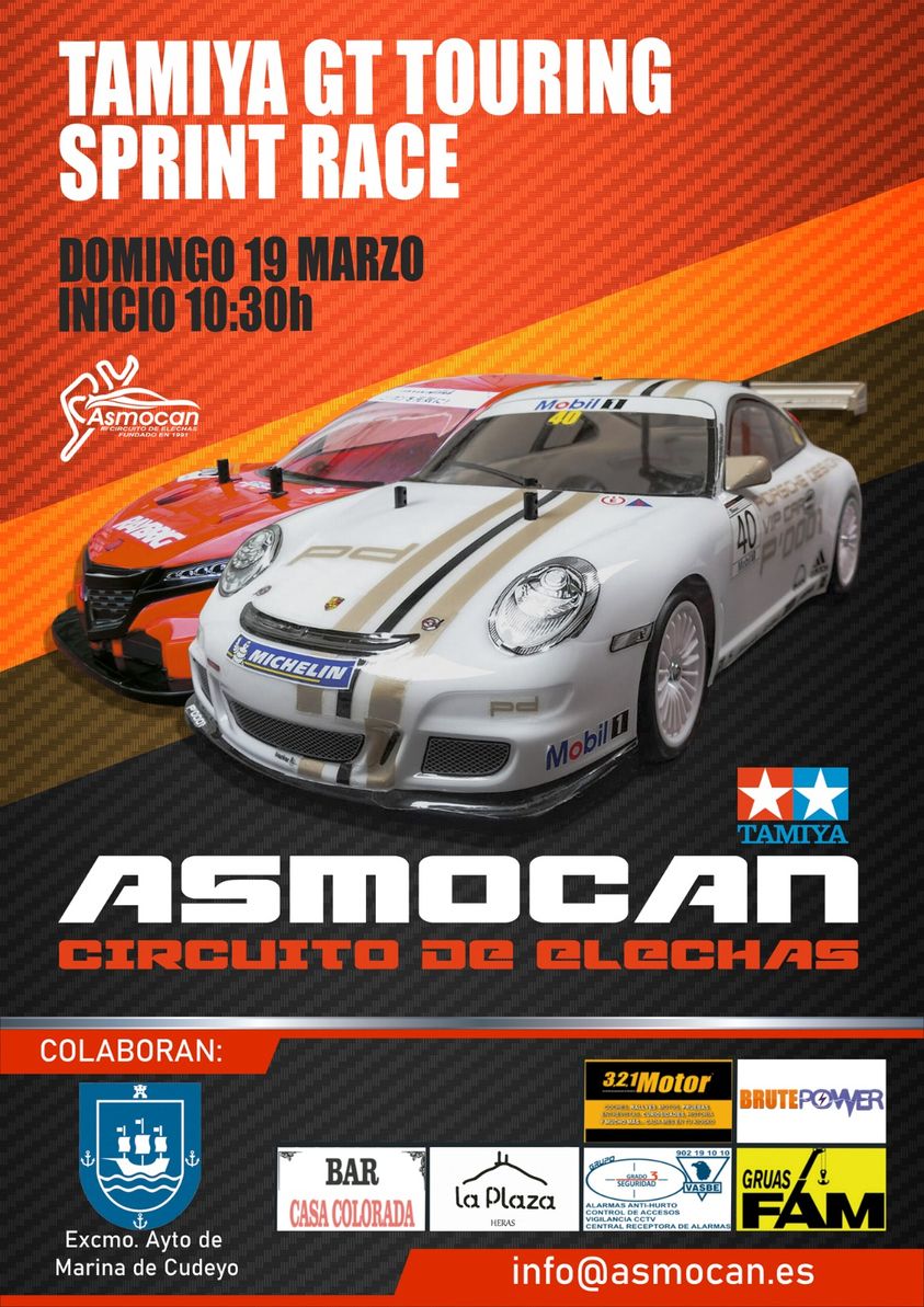 Tamiya GT Touring Sprint Race - 19 Marzo