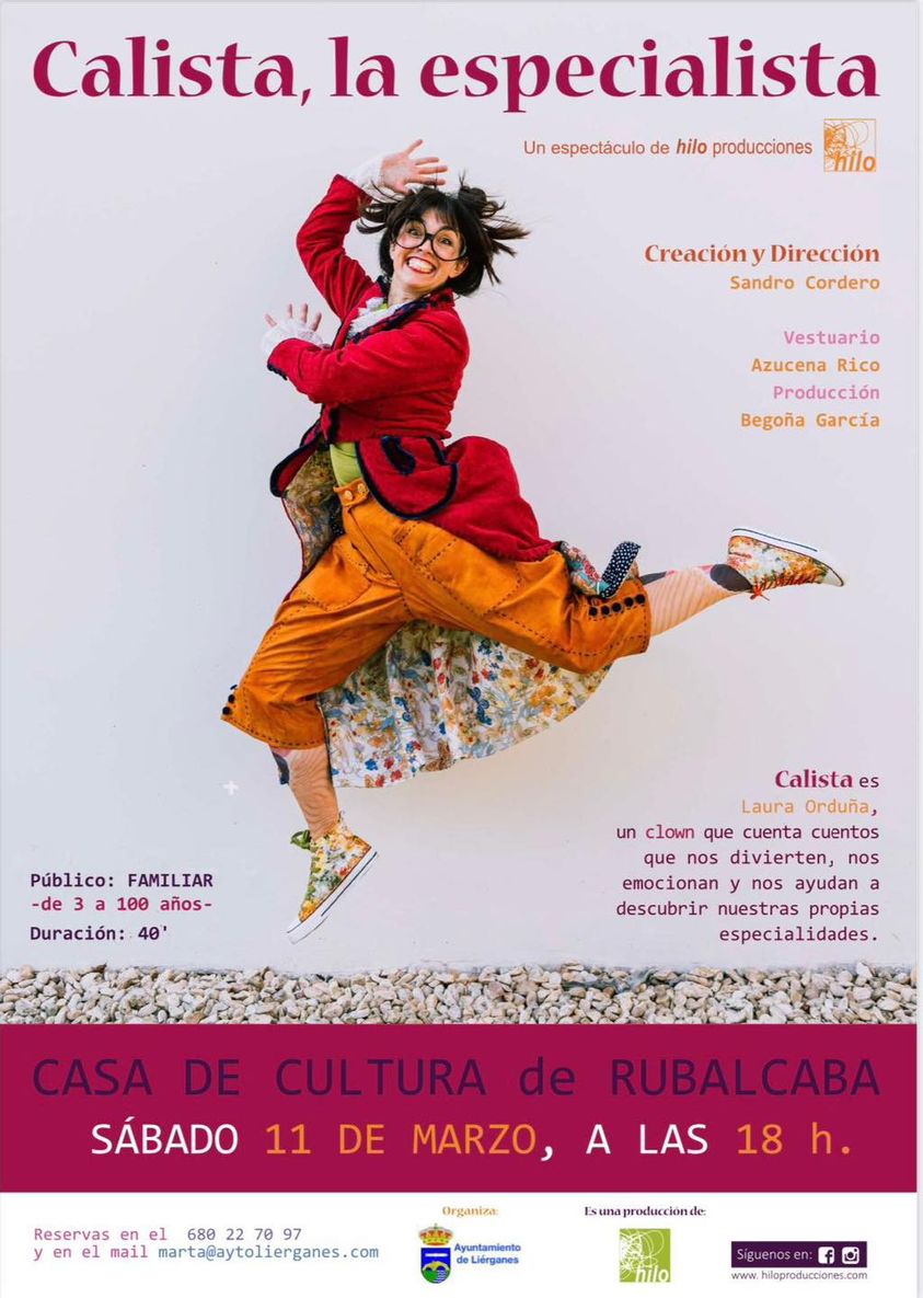 Teatro – Calista – La Especialista