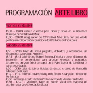 XIV FESTIVAL ARTE LIBRO 2023