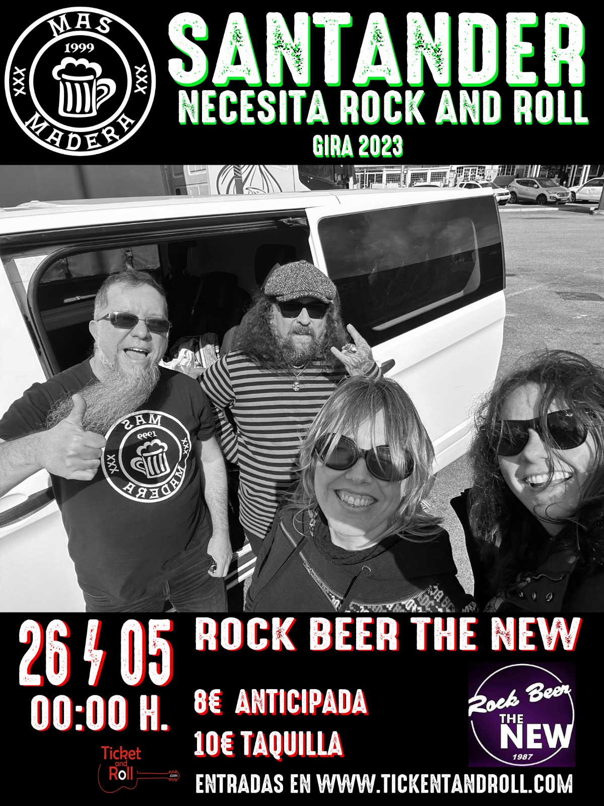 santander necesita rock