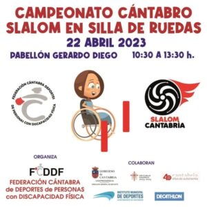 Campeonato Cántabro Slalom en Silla de Ruedas