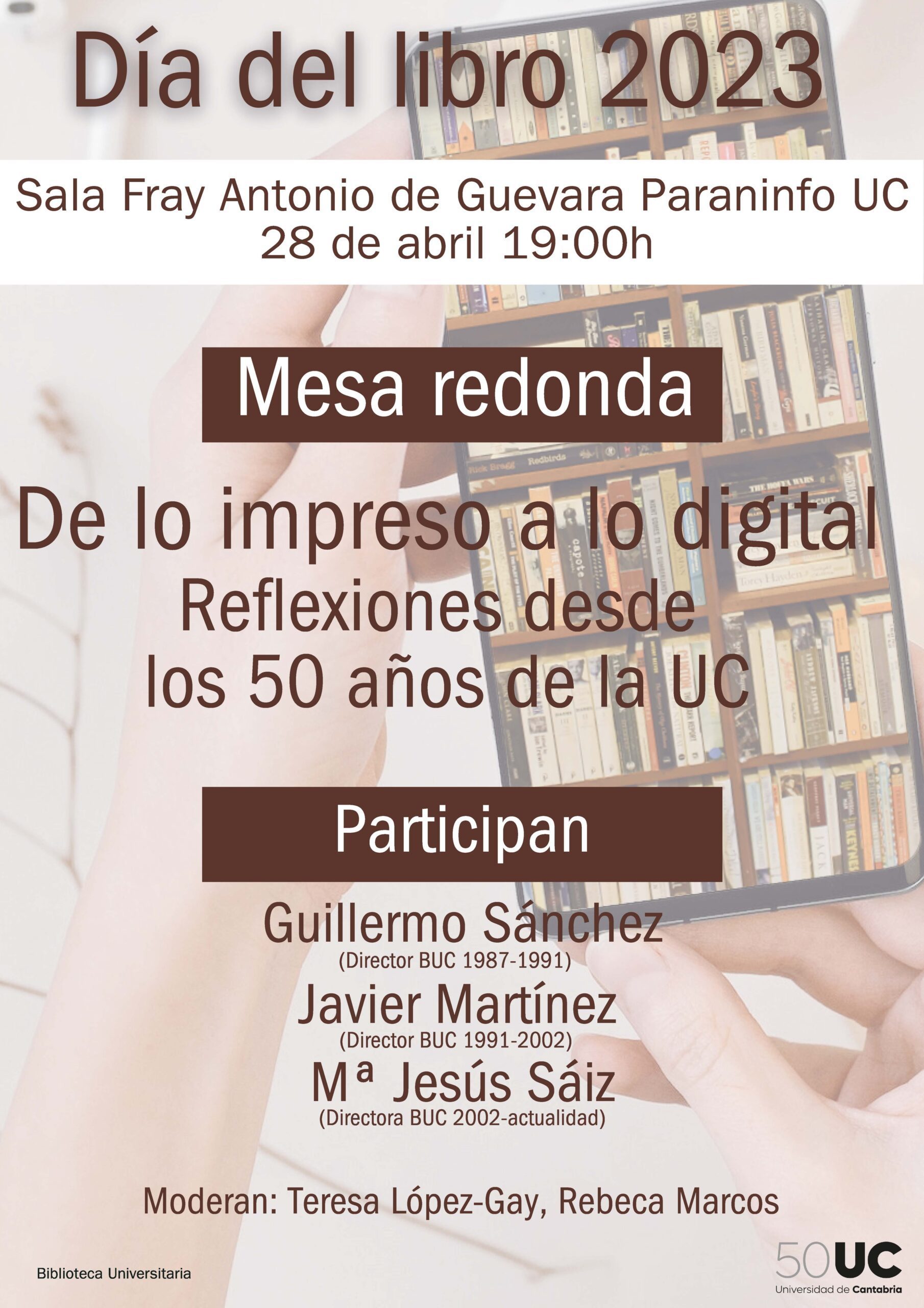 Mesa redonda: De lo impreso a lo digital: reflexiones desde los 50 años de la UC