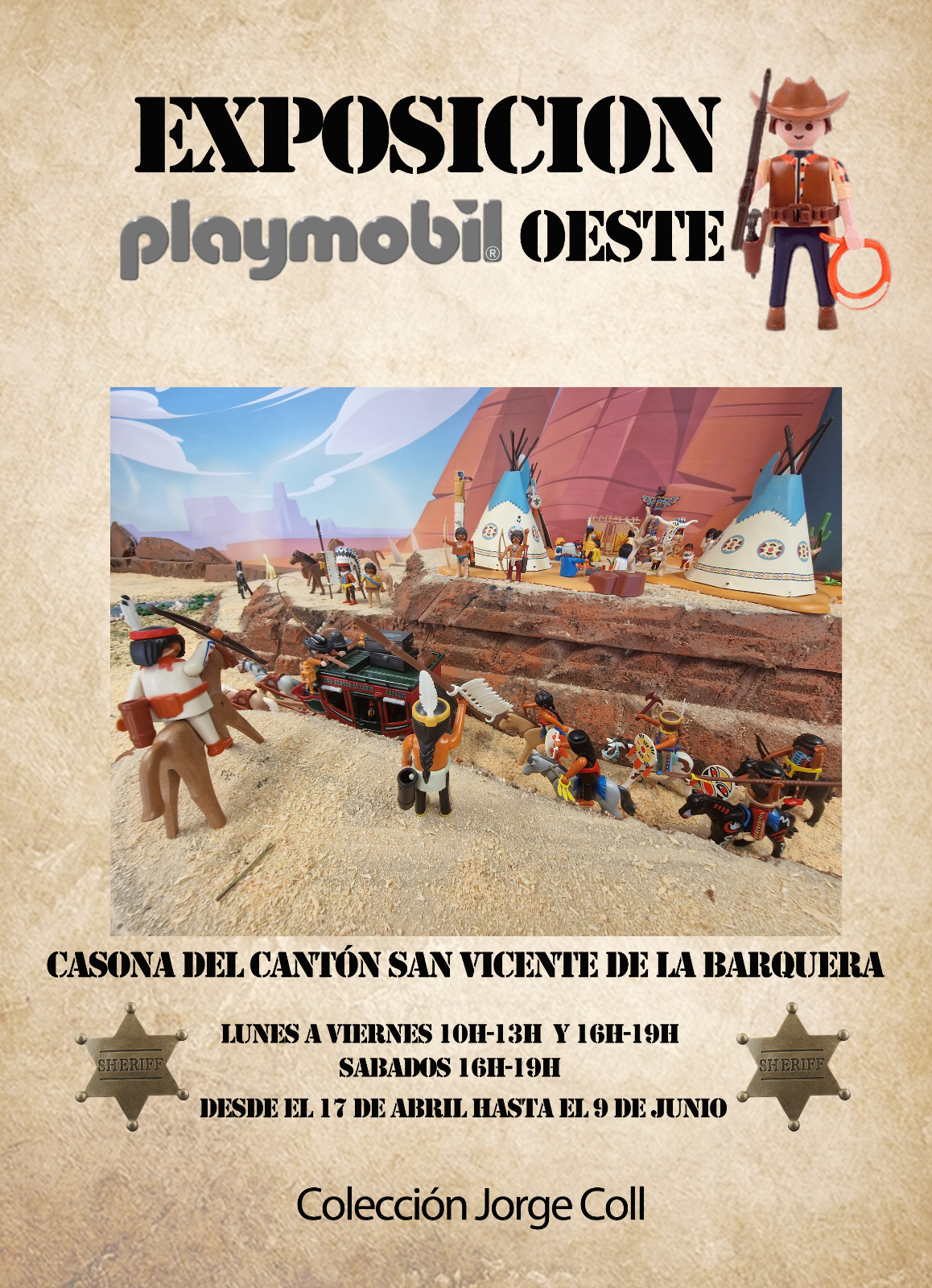 Exposición Playmobil Oeste