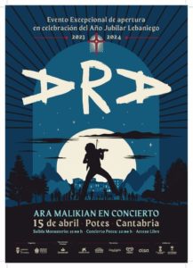 Concierto Ara Malikian Año Jubilar 2023