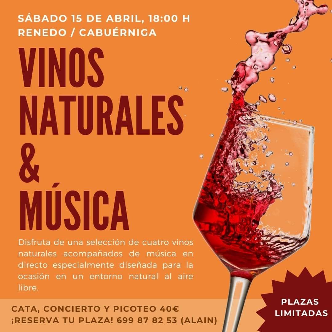 Vinos naturales y música – 15 abril
