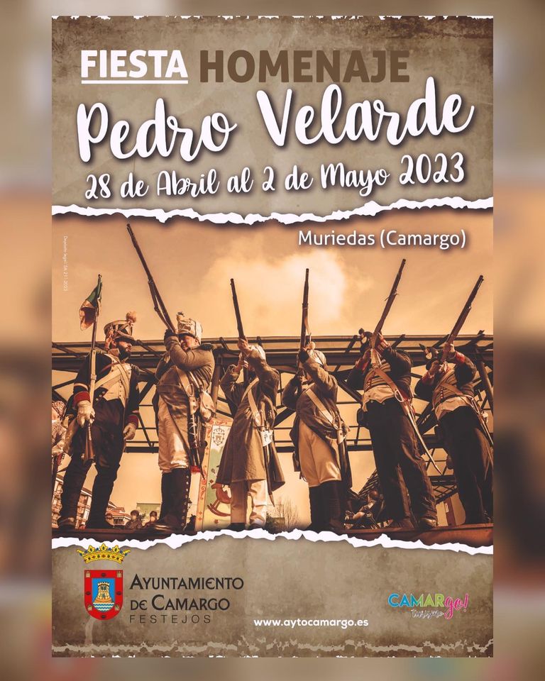 Fiesta Homenaje Pedro Velarde 2023