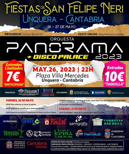 Fiestas de San Felipe Neri Unquera 2023