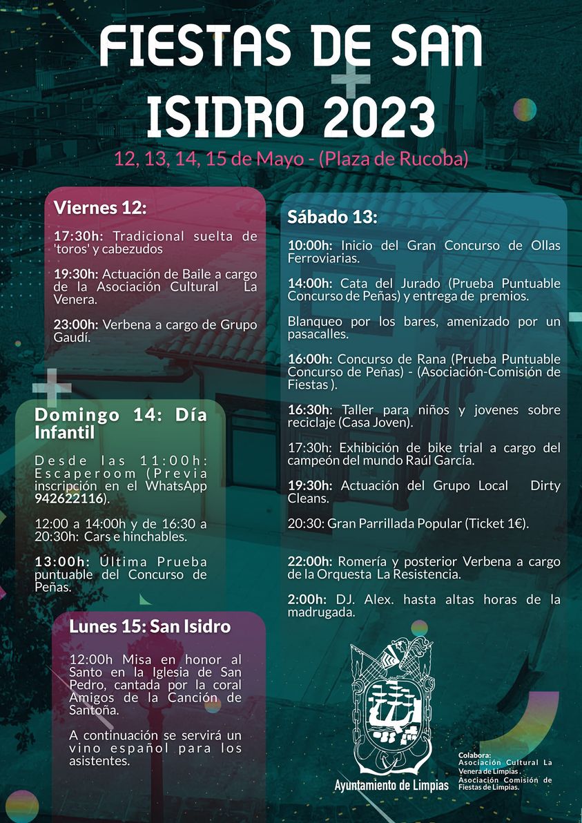 Fiestas de San Isidro Limpias 2023