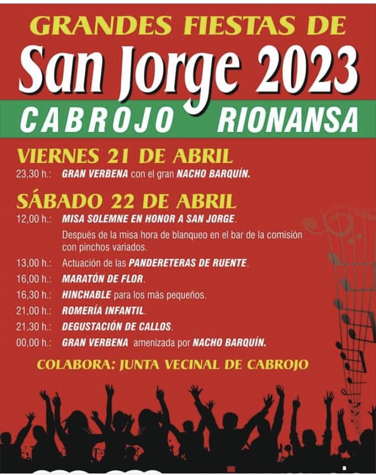 Grandes Fiestas de San Jorge 2023 – Cabrojo