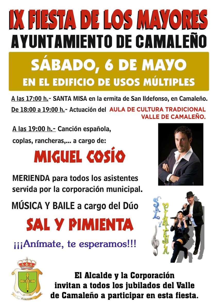 IX Fiesta de los Mayores – 6 Mayo