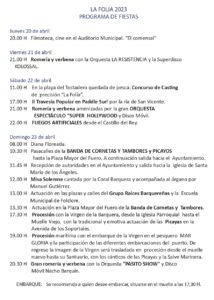 La Folía 2023 – San Vicente de la barquera