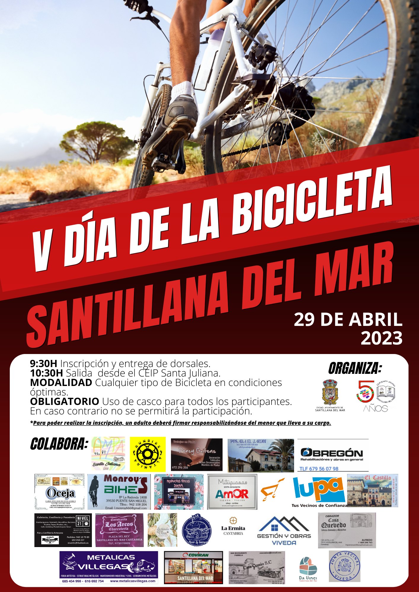 V Día de la Bicicleta – Santillana del Mar