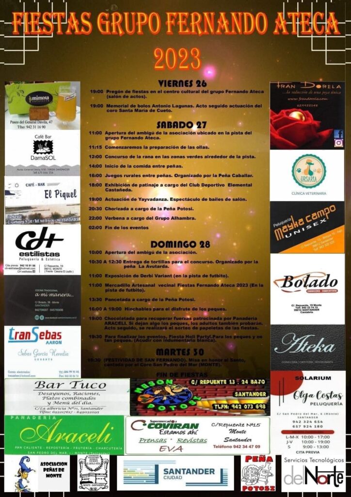 Fiestas San Fernando Grupo Fernando Ateca