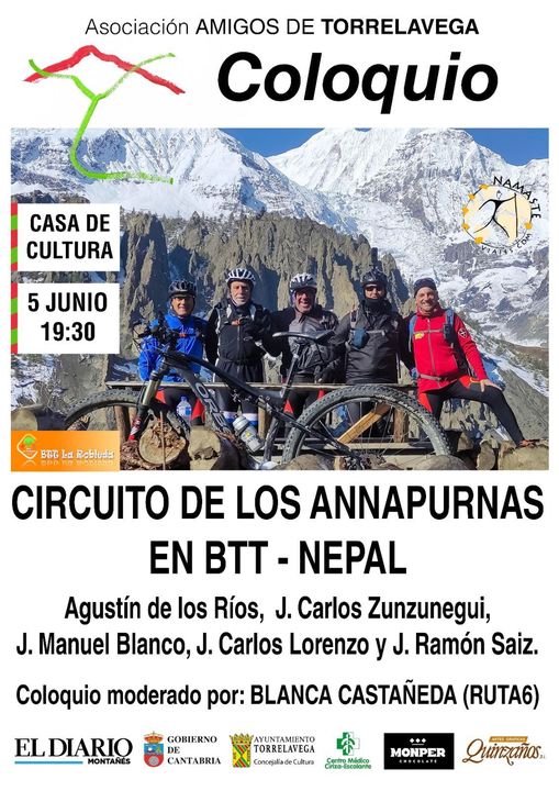Coloquio – Circuito de los Annapurnas en BTT – Nepal