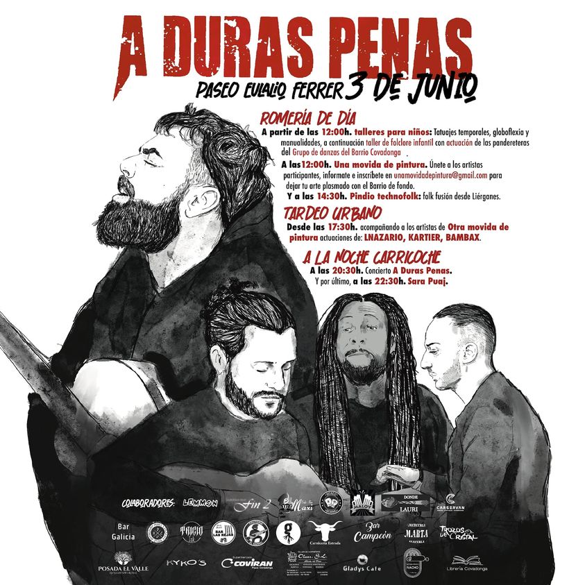 Concierto A duras Penas - 3 Junio
