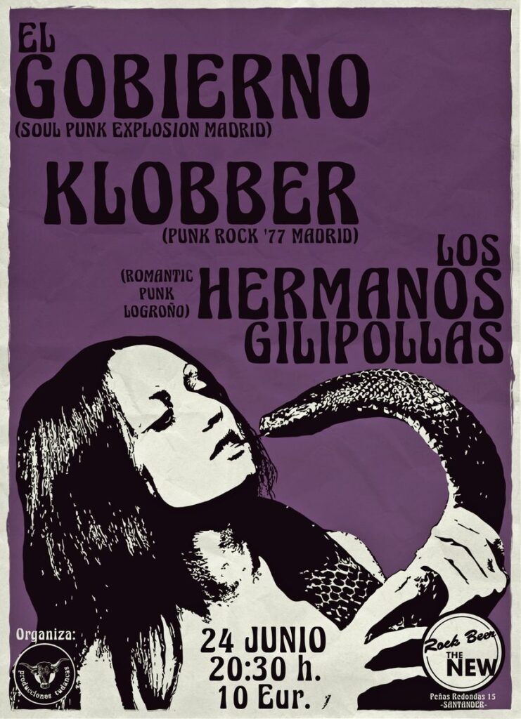 Concierto El Gobierno – Klobber – Los Hermanos Gilipollas