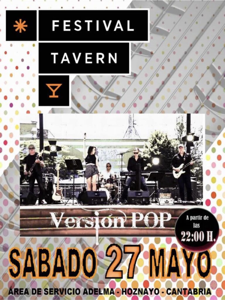 Concierto Version Pop – 27 Mayo