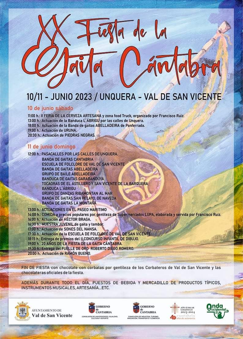 XX Fiesta de la Gaita Cántabra 2023