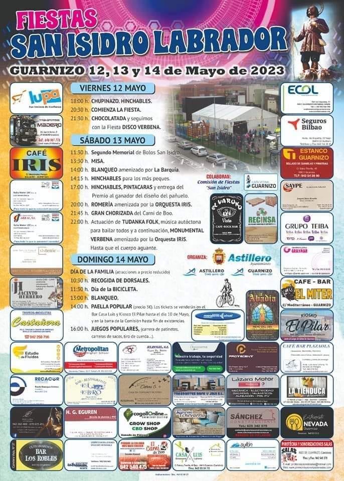 Fiestas de San Isidro Labrador Guarnizo 2023