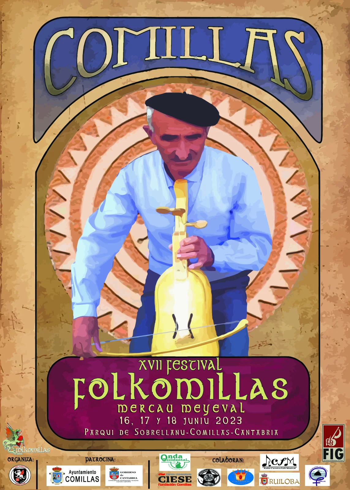 Folkomillas Festival 2023 - Cartel