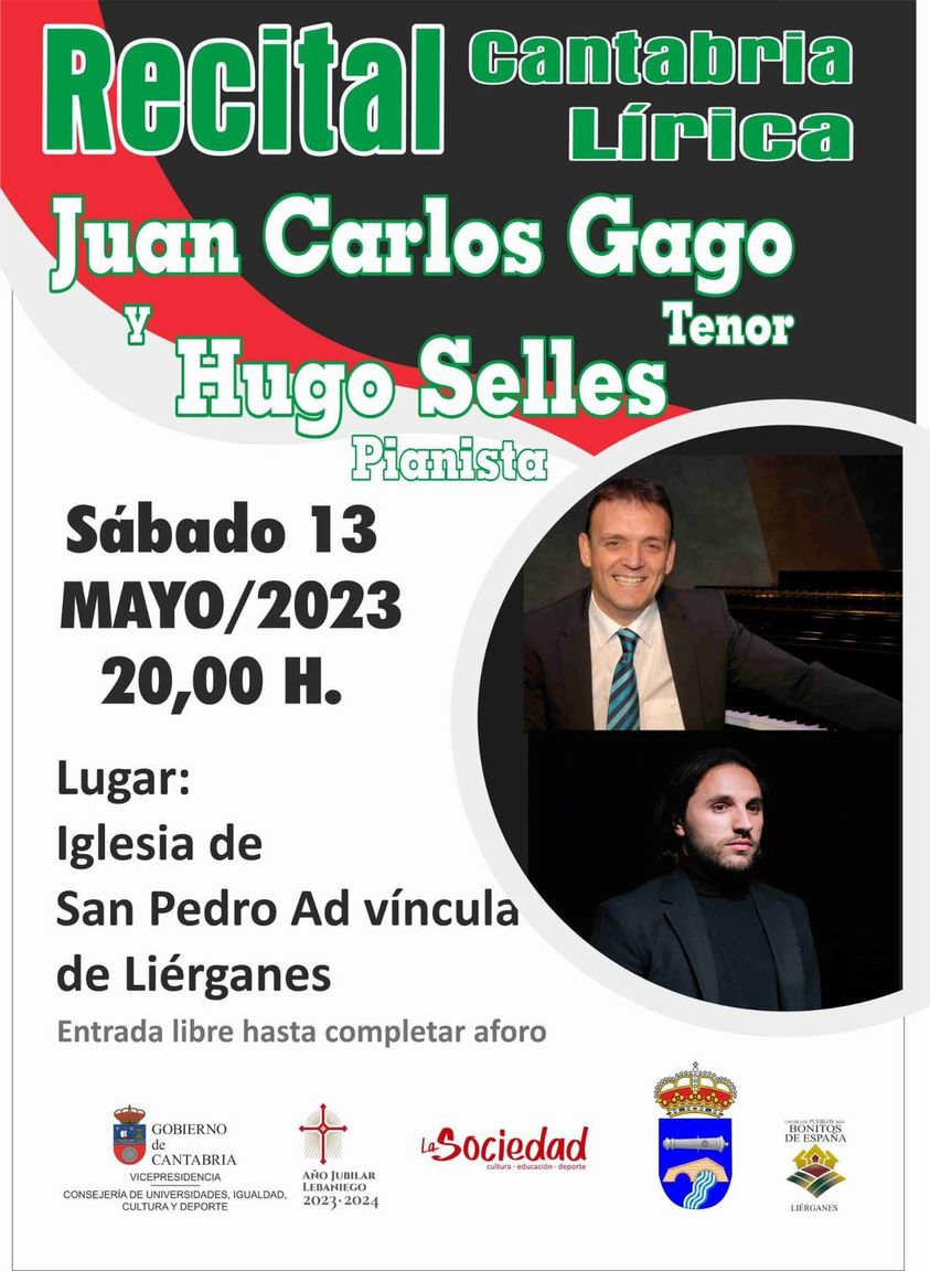 Recital Cantabria Lírica – 13 Mayo