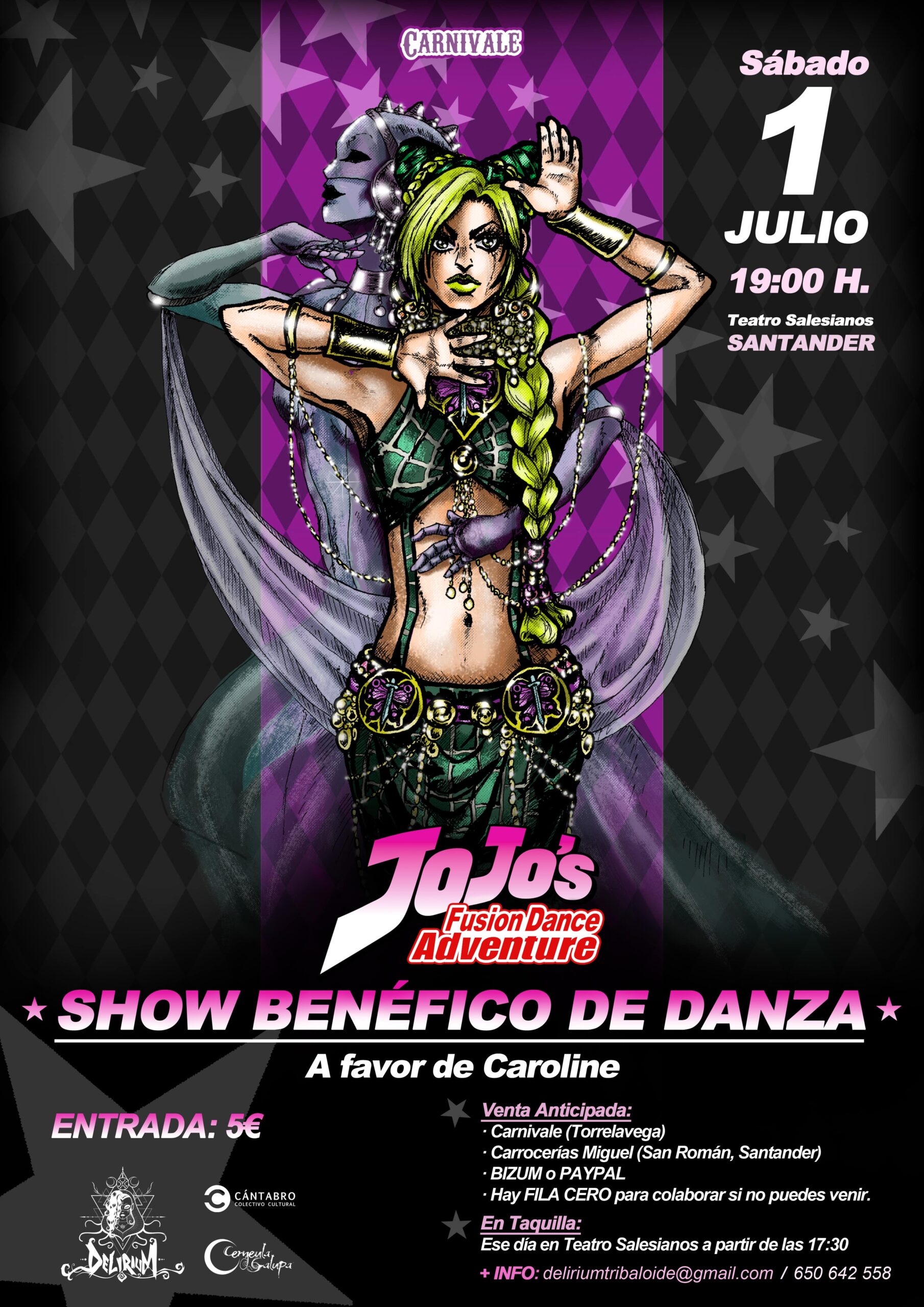 Show Benéfico Danza – 1 de Julio