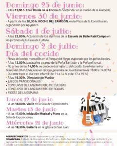 Fiestas de San Juan Colindres 2023