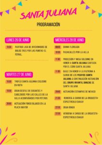 Fiestas de Santa Juliana Santillana del Mar 2023