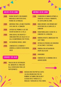 Fiestas de Santa Juliana Santillana del Mar 2023