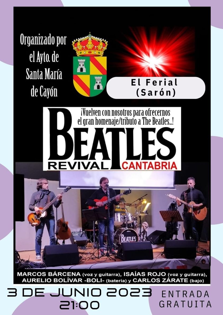 Concierto Beatles Revival – 3 Junio