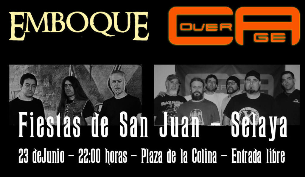 Concierto Emboque – Coverage – 23 de Junio