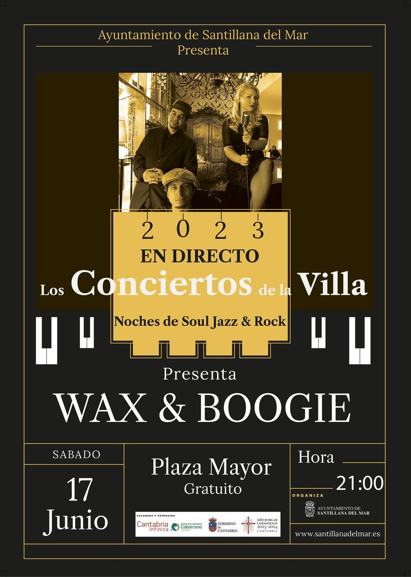 Concierto Wax & Boogie – 17 Junio