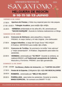 Fiestas de San Antonio – Helguera de Reocín 2023