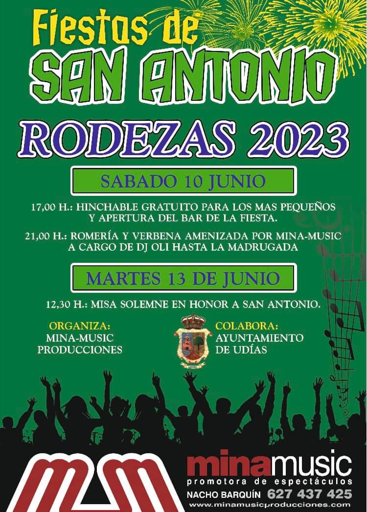 Fiestas de San Antonio Rodezas 2023