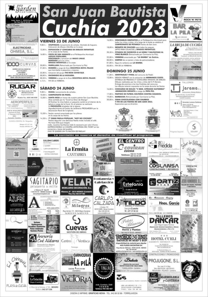 San Juan Bautista Cuchía 2023
