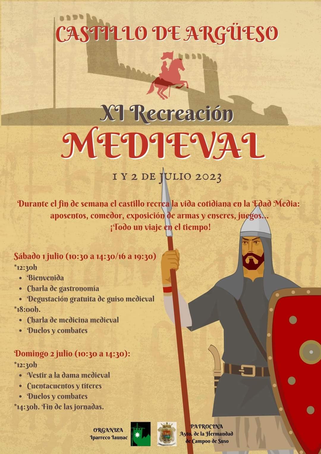 XI Recreación Medieval – Castillo de Argüeso