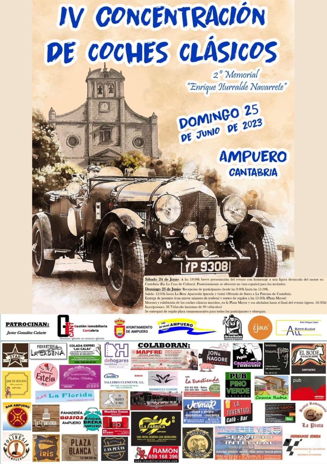 IV Concentración de coches clásicos  – Ampuero