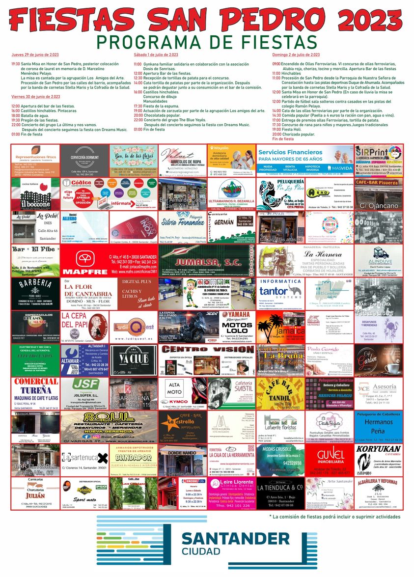 Fiestas de San Pedro 2023 - Santander
