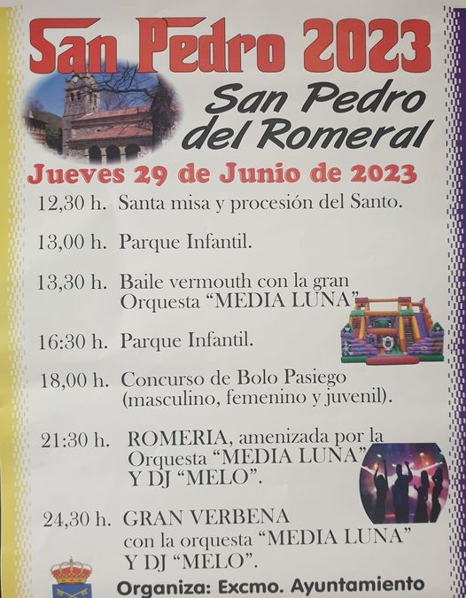 San Pedro  San Pedro del Romeral 2023