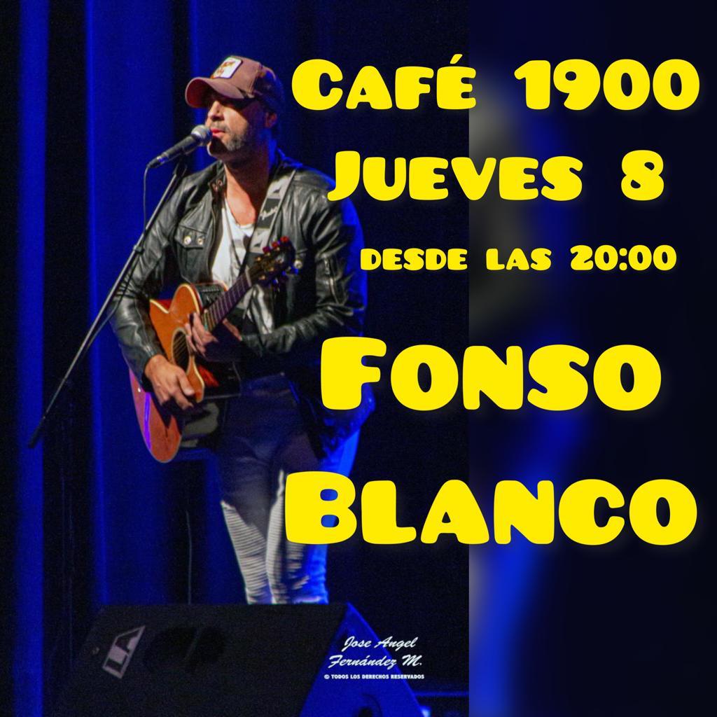 Concierto Fonso Blanco en Café 1900