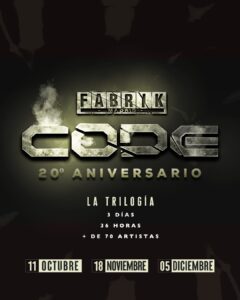 Code 20 Aniversario 2023